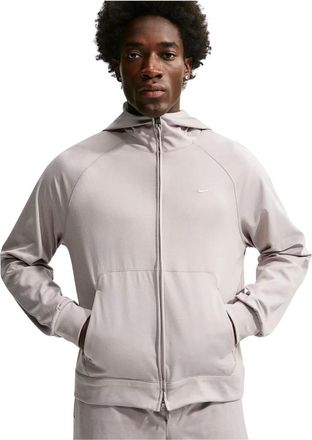 Nike Primary NanoKnit Dri-FIT UV Protection Full-Zip Performance Hoodie - Heren - Sport - Beige - Maat: XL Katoen
