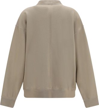 Isabel Marant Womens Stephy V-Neck Cardigan Sand Cotton; Polyester Sweater