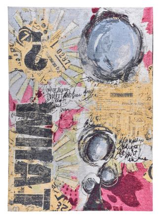 Gino Falcone Alfombra de salón de tejido plano - poliéster/algodón