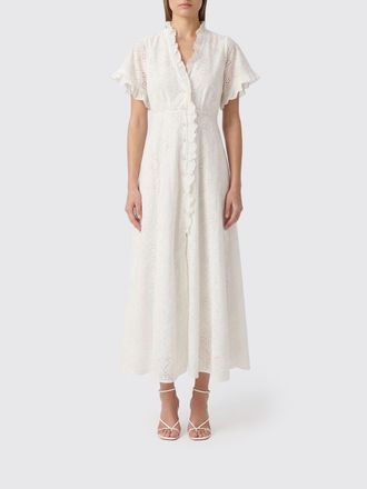 Alberta Ferretti Abito in cotone ricamato Alberta Ferretti