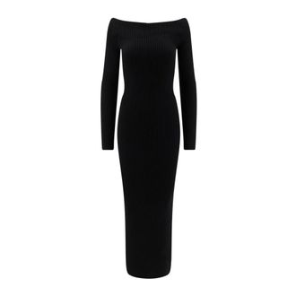 Max Mara Maxi Dresses, female, Black, M, Max Mara Dresses Black