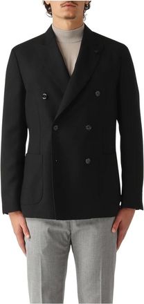 Lardini Hombre, Chaquetas, Negro, Talla: L