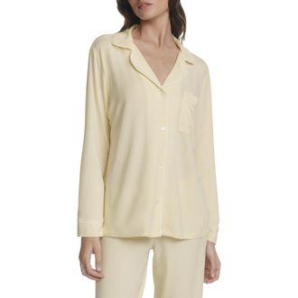 Eberjey Gisele Long Pajamas in Buttercream/ivory at Nordstrom, Size X-Small