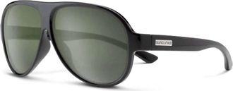 Suncloud Mens Rooney Polarized Sunglasses In Black Gray Green