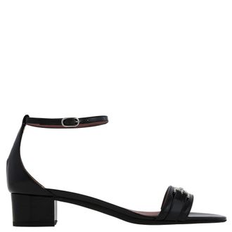 Bally Cloto Patent Leather Sandals, Brand Size 38.5 ( US Size 8 )