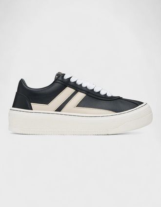 Lanvin Womens Lanvin X Future Cash Sneakers Wmns Dark Grey - Black - Size: 7