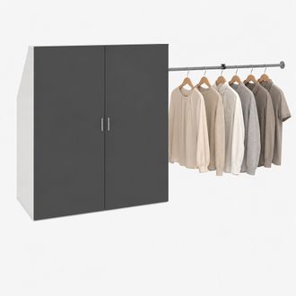 VCM Armario De Madera Con Techos Inclinados, Dacho L 90x100x52 - Vcm