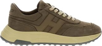 Hogan Hyperlight Sneakers - Heren - Sneakers - Bruin - 41 EU - Leer - Schoenen