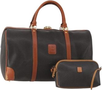 Bally Pre-owned Boston Bag - Dames - Vintage Weekendtas - Zwart - ONE Size - Leer - Vintage