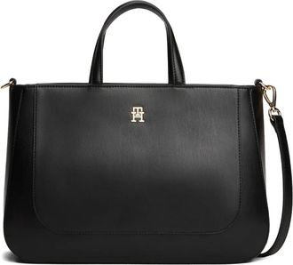 Tommy Hilfiger Borsa tote con logo - Nero