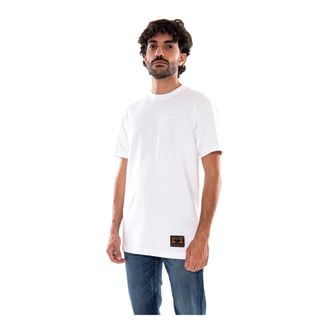 Lee Tee White - Heren - Tops - Wit - Maat: M