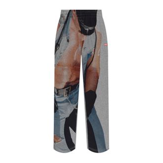 Diesel unisex, Pantalones, Gris, Talla: 2XL