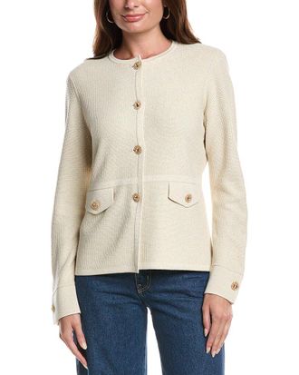 St. John Pique Knit Jacket