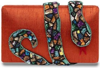 Simitri Kaa Clutch in Spice at Nordstrom