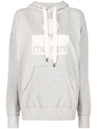 Isabel Marant Hoodie met logoprint - Grijs