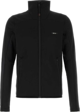 Prada Black Stretch Pile Sweatshirt