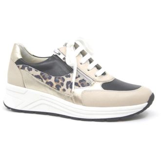 Solidus Schoenen, Dames, Veelkleurig, 39 EU, Leer, Holly Sneaker