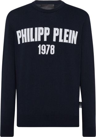 Philipp Plein 1978 sweater - Blue