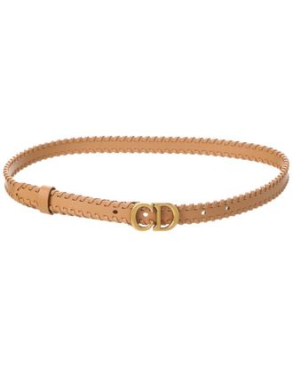 Dior Saddle Leather Belt