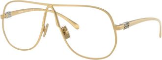Miu Miu Glasses, female, Yellow, 65 MM, Aviator Sunglasses