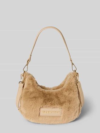 Valentino Handbags Handtasche aus Kunstfell in Sand, Gr&ouml;&szlig;e 1