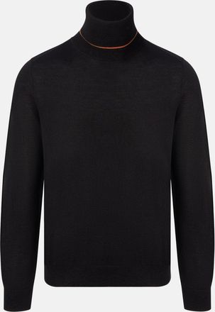 Paul Smith ROLL NECK SWEATER Size: XL, colour: BLACK