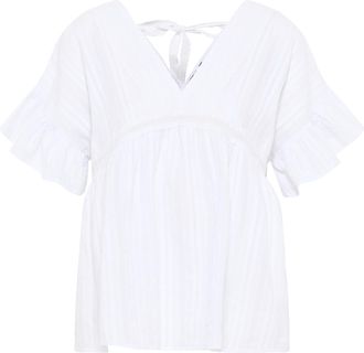 Dreimaster Dreimaster Tuniek Dames wit