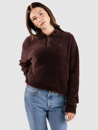 Carhartt Work in Progress Maine Polo Jersey de Punto marr&oacute;n