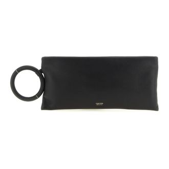 Tom Ford Clutches, female, Black, Size: ONE SIZE Nappa Leather Aura Clutch