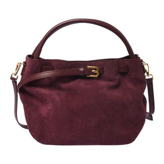 Baldinini Su&egrave;de Handtas - Dames - Handtassen - Rood - ONE Size - Su&egrave;de - Tassen