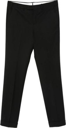 Pantaloni Torino Pantaloni con risvolto - Heren - Chinos - Zwart - L - Broeken