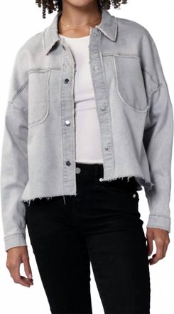 Dear John Denim Cropped Gina Denim Jacket In Dovey