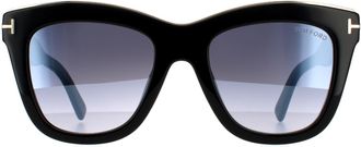 Tom Ford Square Black Grey Gradient