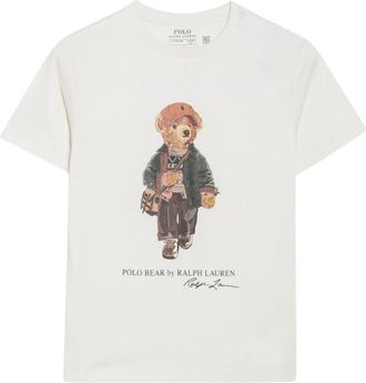 Polo Ralph Lauren Gebreid T-shirt - Heren - T-shirts - Beige - L - Katoen - Tops