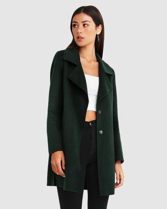 Belle & Bloom Ex-Boyfriend Wool Blend Oversized Jacket