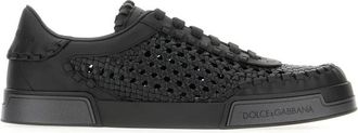 Dolce & Gabbana Portofino Yacht schoenen - Heren - Sneakers - Zwart - 41 EU - Schoenen