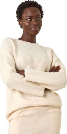 Roman Womens Knitted Jumper And Jogger Two Piece Set - Cream - One Size