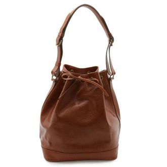 Louis Vuitton Pre-owned Bucket Bags, female, Brown, Size: ONE SIZE Pre-owned Bucket Bag
