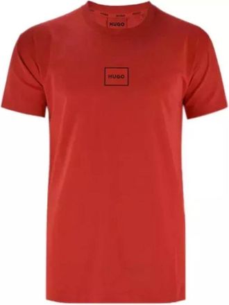 HUGO BOSS Hombre, Camisetas, Rojo, Talla: XL