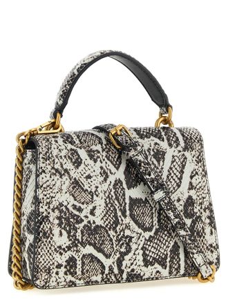 Pinko Love One Top Handle Bag - White