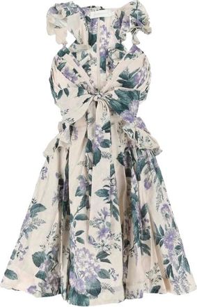 Zimmermann Floral Cassia Mini Dress Size L