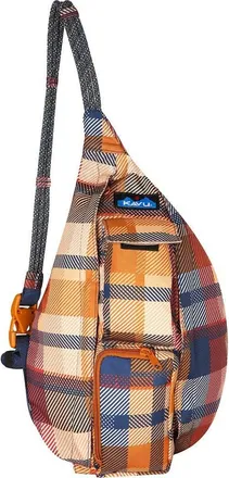 Kavu Mini Rope Sling Pack - Womens in Cabin Plaid at Nordstrom