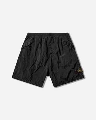 Stone Island Men s Nylon Metal Shorts Black