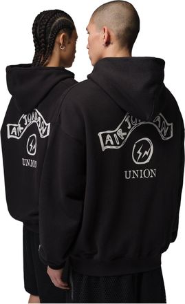 Nike Jordan Air Jordan x Union x Fragment Full-Zip Up Hoodie Black Pale Ivory IR0641-010