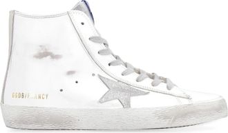Golden Goose Sneakers, female, White, 6 UK, Vintage Leather High-Top Trainers
