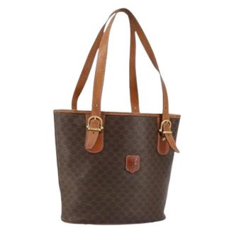 Celine Pre-owned Tote Bags, female, Brown, Size: ONE SIZE Pre-owned Plastic Tote Bag