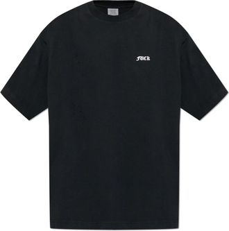 VETEMENTS Tops, Heren, Zwart, XS, T-Shirts