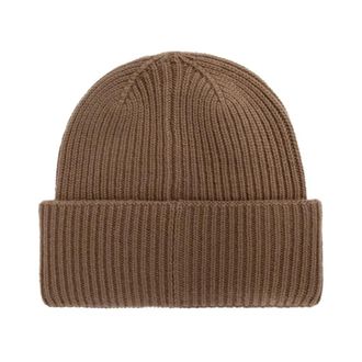 Max Mara Mmretina Beanie - Dames - Hoeden - Bruin - ONE Size - Kasjmier - Accessoires
