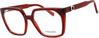 Ferragamo Womens 55Mm Optical Frames
