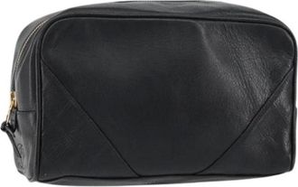 Chanel Pre-owned Clutches, female, Black, Size: ONE SIZE Pre-owned Vintage Clutch